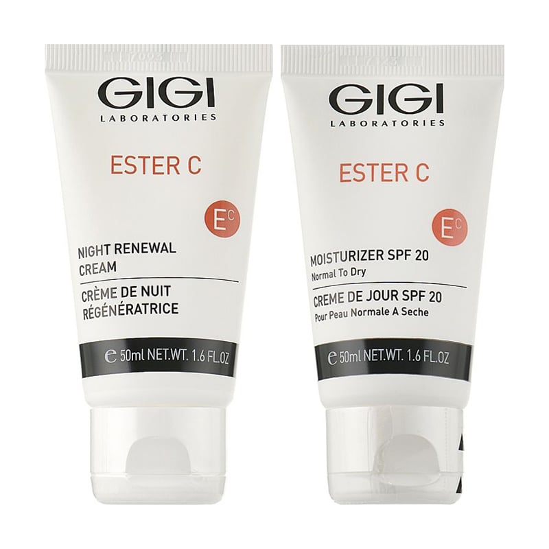 Набір для догляду за обличчям Gigi Ester C Intensive Duo Treatment Kit Day &amp; Night (денний крем, 50 мл + нічний крем, 50 мл)